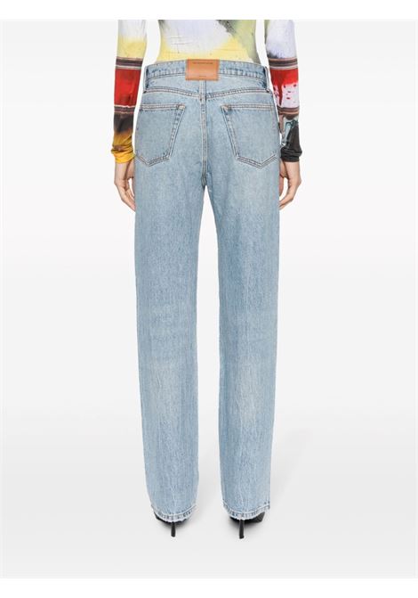 Blue mid-rise straight-leg jeans - women ALEXANDER WANG | 4DC4234158471A